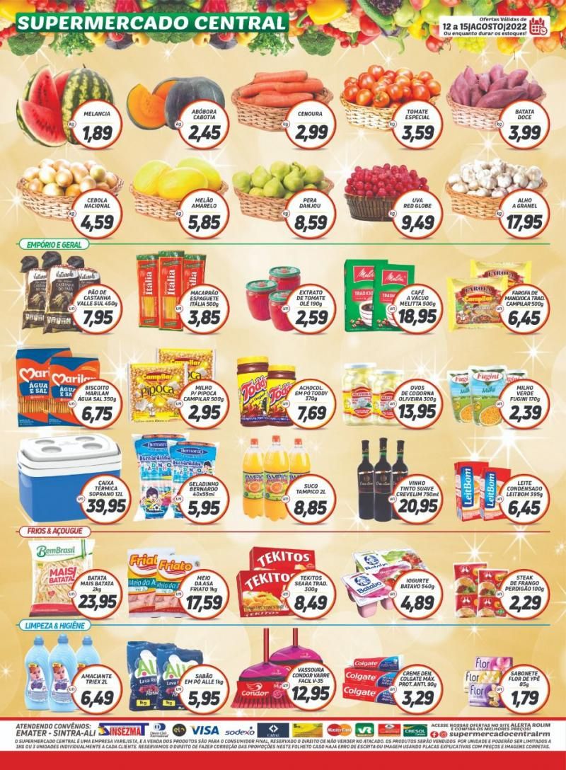 Promoção do Supermercado Central em Rolim de Moura Promoção do Supermercado Central em Rolim de Moura