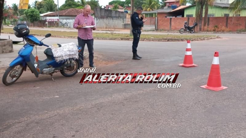 Segundo acidente do dia resultou em uma pessoa ferida em Rolim de Moura Segundo acidente do dia resultou em uma pessoa ferida em Rolim de Moura