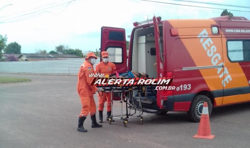 Segundo acidente do dia resultou em uma pessoa ferida em Rolim de Moura Segundo acidente do dia resultou em uma pessoa ferida em Rolim de Moura
