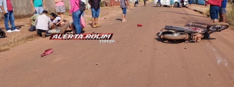 Motociclista fraturou braço e perna em grave acidente nesta manhã no Cidade Alta em Rolim de Moura – Vídeo Motociclista fraturou braço e perna em grave acidente nesta manhã no Cidade Alta em Rolim de Moura – Vídeo
