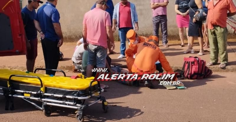 Motociclista fraturou braço e perna em grave acidente nesta manhã no Cidade Alta em Rolim de Moura – Vídeo Motociclista fraturou braço e perna em grave acidente nesta manhã no Cidade Alta em Rolim de Moura – Vídeo