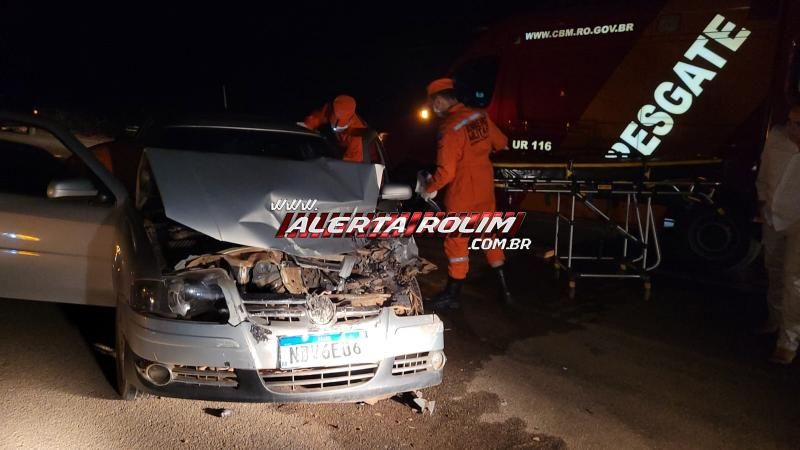 ATUALIZADA - Violenta colisão foi registrada na RO 479 próximo ao aeroporto de Rolim de Moura - Vídeo ATUALIZADA - Violenta colisão foi registrada na RO 479 próximo ao aeroporto de Rolim de Moura - Vídeo
