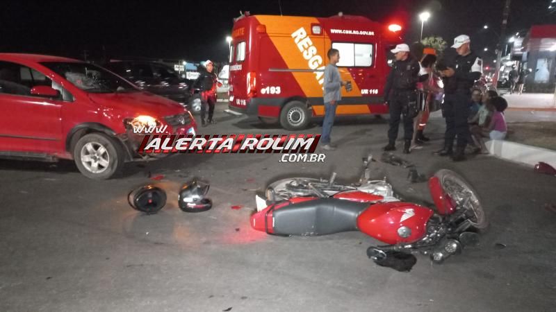 Acidente de trânsito na noite de quarta-feira deixou um ferido em Rolim de Moura Acidente de trânsito na noite de quarta-feira deixou um ferido em Rolim de Moura
