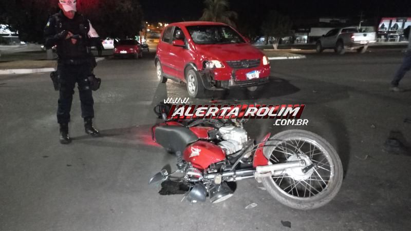 Acidente de trânsito na noite de quarta-feira deixou um ferido em Rolim de Moura Acidente de trânsito na noite de quarta-feira deixou um ferido em Rolim de Moura