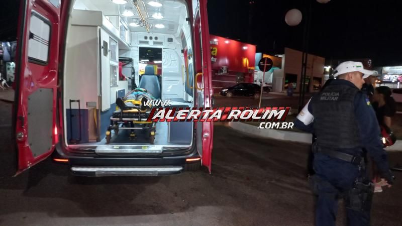 Acidente de trânsito na noite de quarta-feira deixou um ferido em Rolim de Moura Acidente de trânsito na noite de quarta-feira deixou um ferido em Rolim de Moura