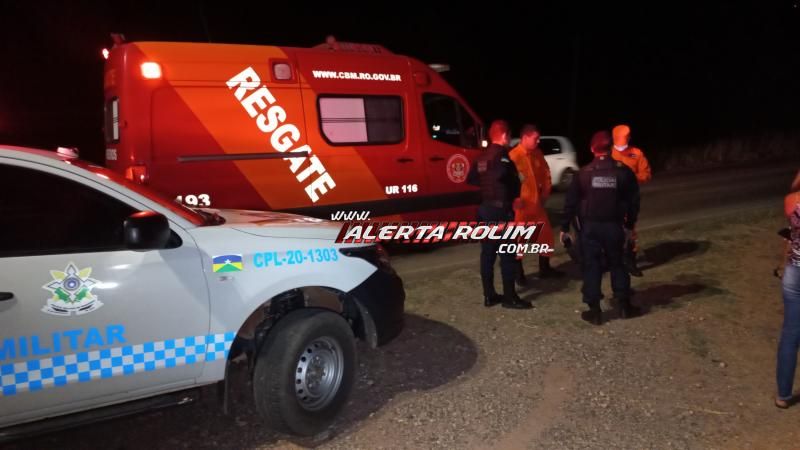 Após perder controle da direção, condutor de Jeep capotou na RO 383 em Santa Luzia Após perder controle da direção, condutor de Jeep capotou na RO 383 em Santa Luzia