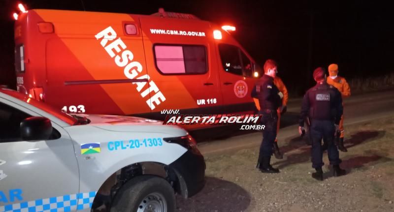 Após perder controle da direção, condutor de Jeep capotou na RO 383 em Santa Luzia Após perder controle da direção, condutor de Jeep capotou na RO 383 em Santa Luzia