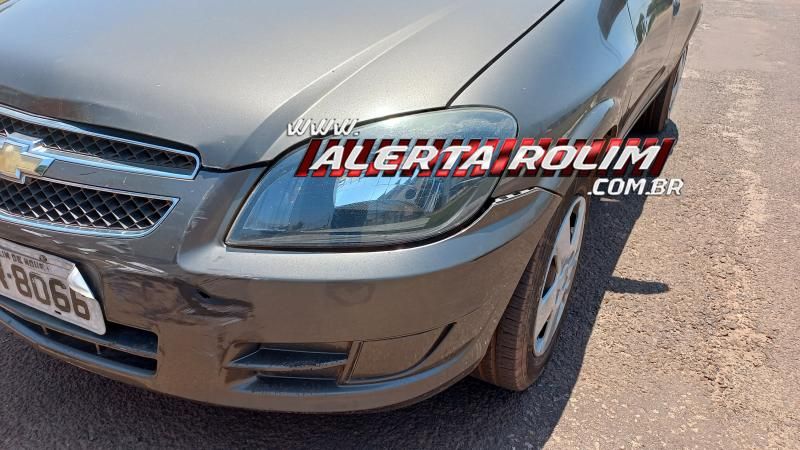 Colisão entre dois carros foi registrada nesta sexta-feira em Rolim de Moura Colisão entre dois carros foi registrada nesta sexta-feira em Rolim de Moura