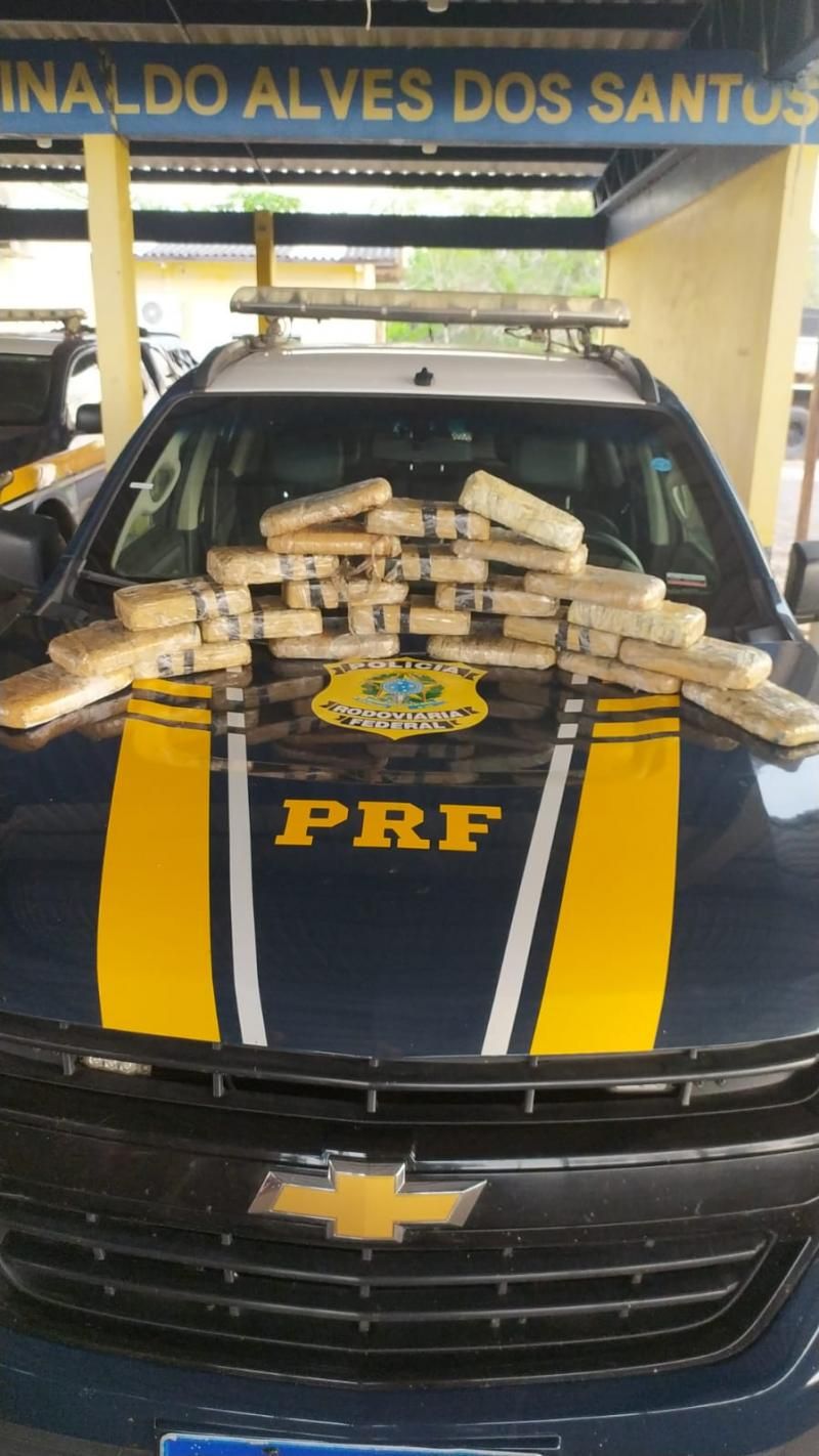 Em Pimenta Bueno/RO, PRF apreende quase 25 KG de Cocaína Em Pimenta Bueno/RO, PRF apreende quase 25 KG de Cocaína