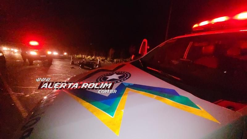 Grave acidente de trânsito foi registrado na RO 383 entre Rolim de Moura e Santa Luzia do Oeste