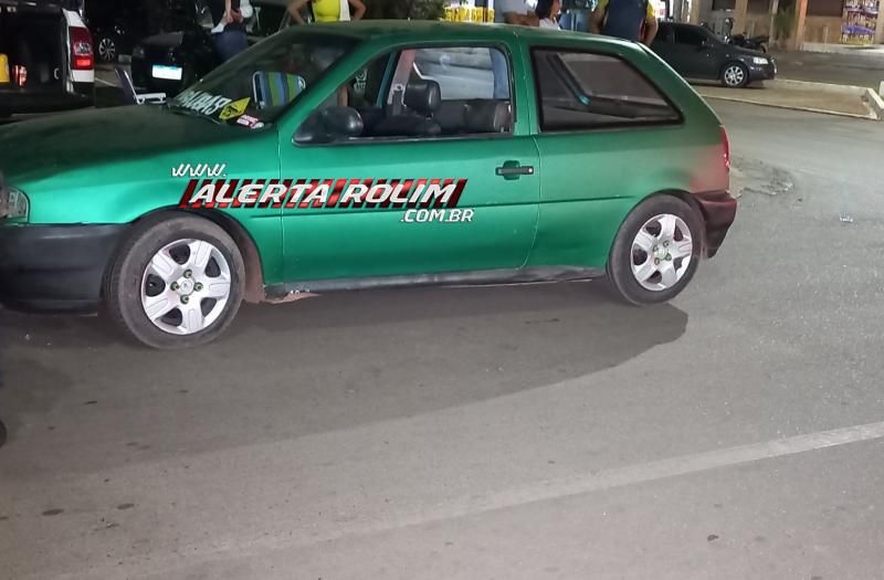 Motorista inabilitado atingiu mototaxista no Centro de Rolim de Moura Motorista inabilitado atingiu mototaxista no Centro de Rolim de Moura