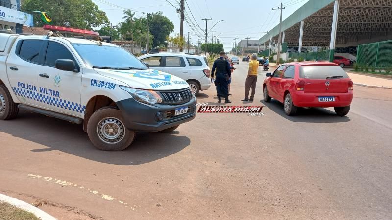 PM registrou colisão entre dois carros neste sábado em Rolim de Moura PM registrou colisão entre dois carros neste sábado em Rolim de Moura