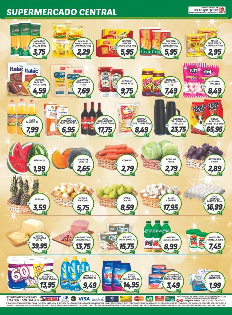 Promoção Supermercado Central de Rolim de Moura Promoção Supermercado Central de Rolim de Moura