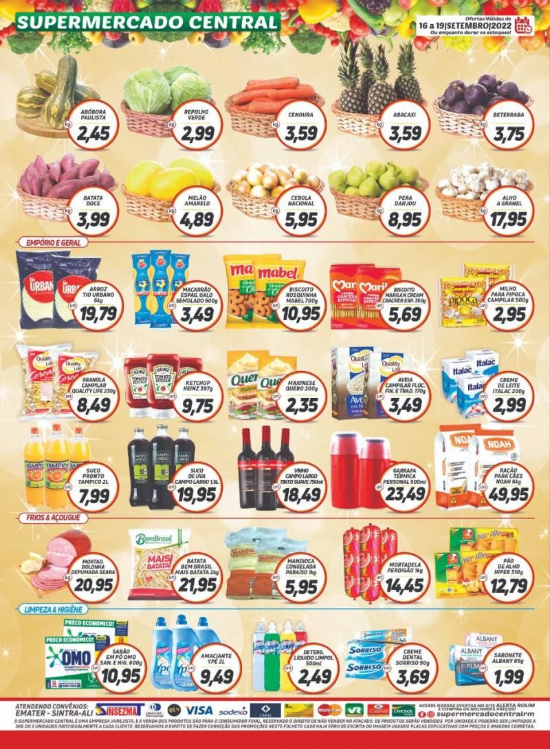 Promoção Supermercado Central de Rolim de Moura Promoção Supermercado Central de Rolim de Moura