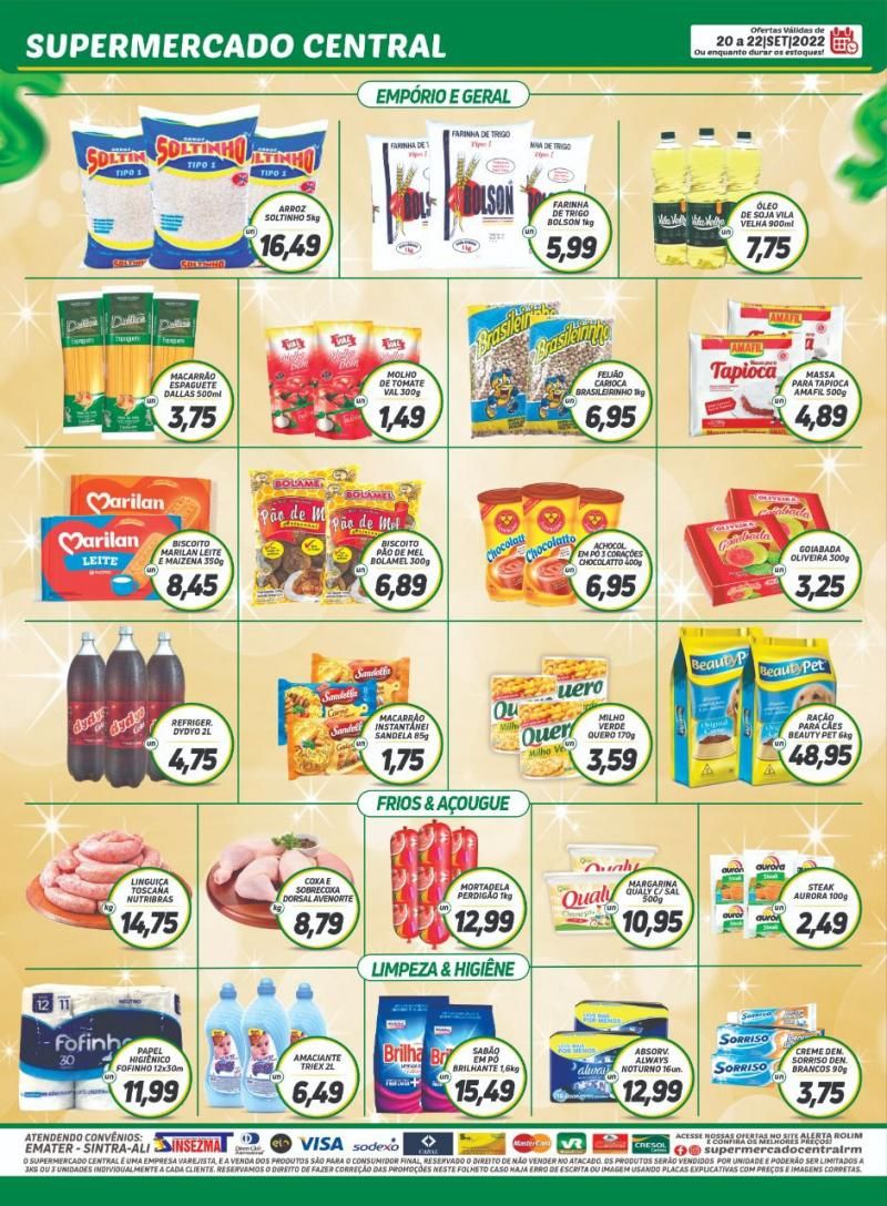 Promoção Supermercado Central de Rolim de Moura Promoção Supermercado Central de Rolim de Moura