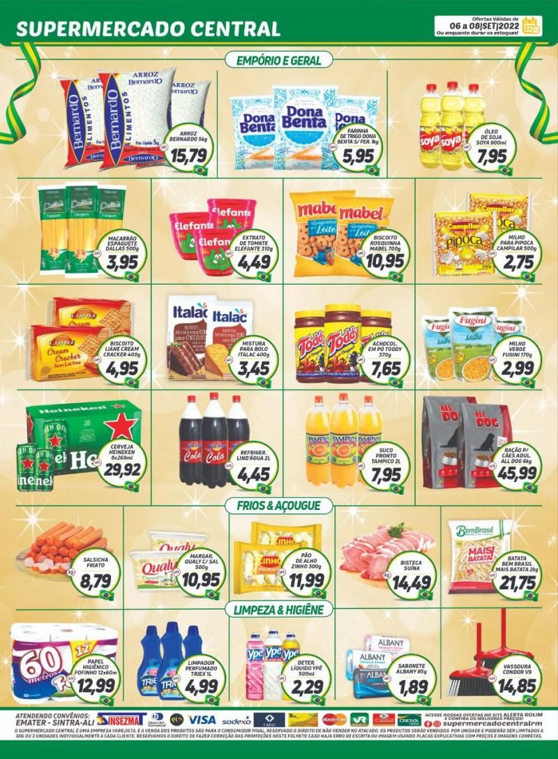 Promoção Supermercado Central, em Rolim de Moura Promoção Supermercado Central, em Rolim de Moura