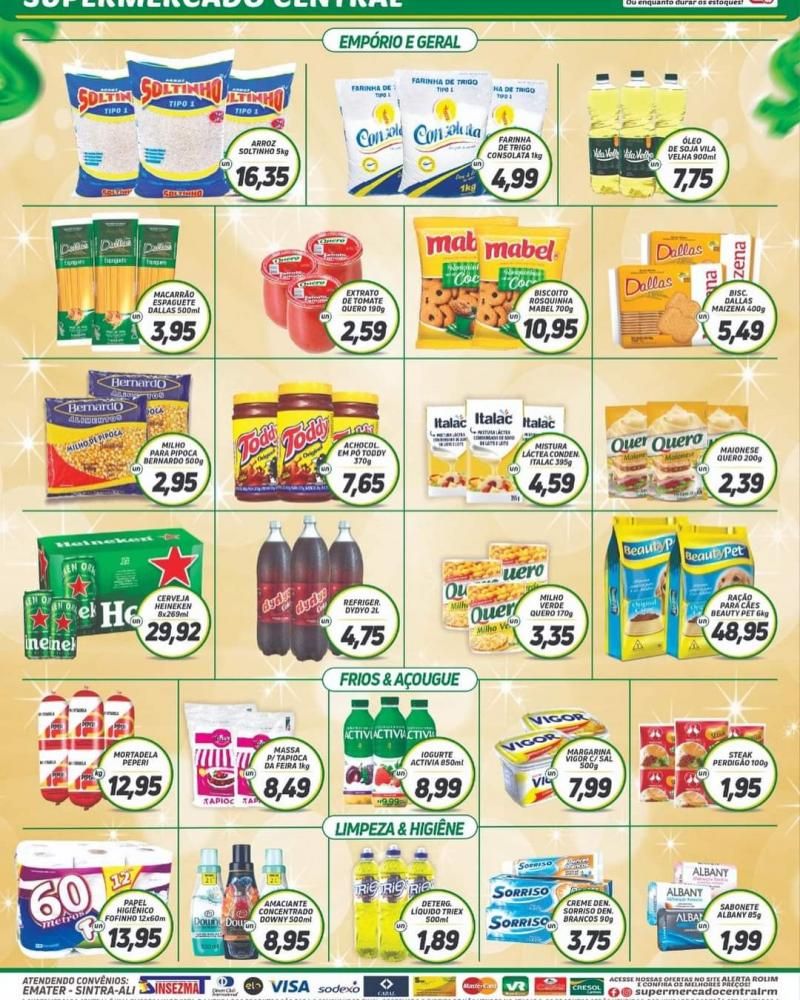 Promoção Supermercado Central, em Rolim de Moura Promoção Supermercado Central, em Rolim de Moura
