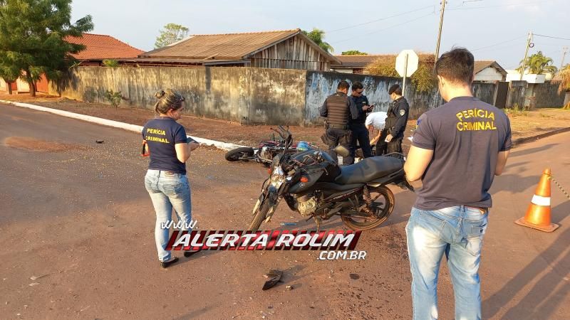 Quarto acidente do dia envolveu duas motos e ocorreu no bairro Planalto em Rolim de Moura Quarto acidente do dia envolveu duas motos e ocorreu no bairro Planalto em Rolim de Moura