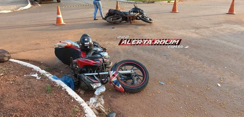 Quarto acidente do dia envolveu duas motos e ocorreu no bairro Planalto em Rolim de Moura Quarto acidente do dia envolveu duas motos e ocorreu no bairro Planalto em Rolim de Moura