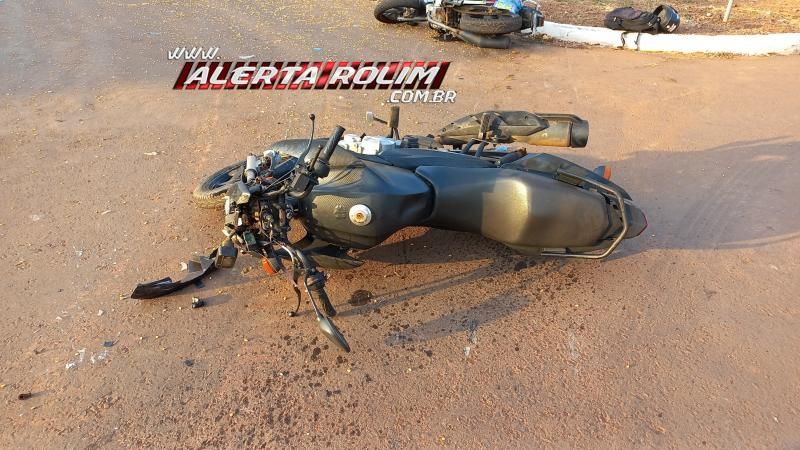 Quarto acidente do dia envolveu duas motos e ocorreu no bairro Planalto em Rolim de Moura Quarto acidente do dia envolveu duas motos e ocorreu no bairro Planalto em Rolim de Moura