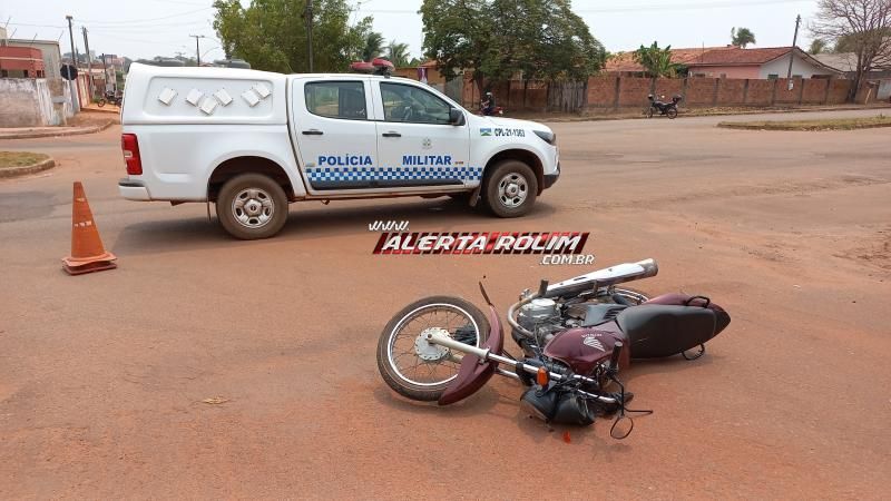 Terceiro acidente de trânsito do dia também deixou uma pessoa ferida em Rolim de Moura Terceiro acidente de trânsito do dia também deixou uma pessoa ferida em Rolim de Moura