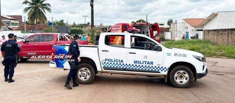 Acidente de trânsito deixou motociclista ferido neste sábado em Rolim de Moura Acidente de trânsito deixou motociclista ferido neste sábado em Rolim de Moura