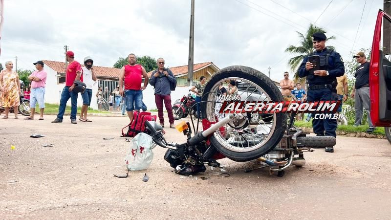 Acidente de trânsito deixou motociclista ferido neste sábado em Rolim de Moura Acidente de trânsito deixou motociclista ferido neste sábado em Rolim de Moura