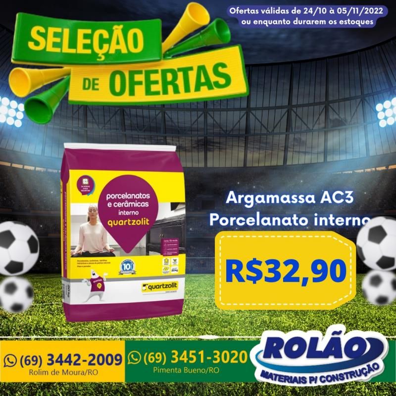 Confira a seleção de ofertas do Rolão Materiais para Construção Confira a seleção de ofertas do Rolão Materiais para Construção
