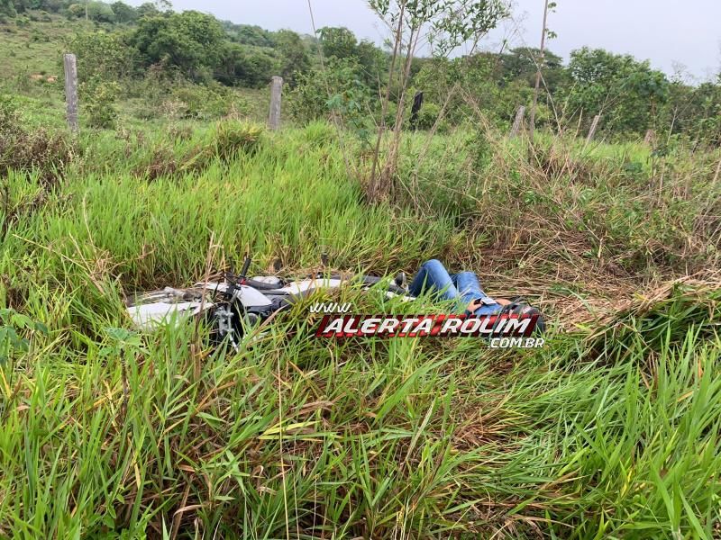 Morador de Santa Luzia foi socorrido após sofrer queda de moto na RO 010 em Nova Estrela Morador de Santa Luzia foi socorrido após sofrer queda de moto na RO 010 em Nova Estrela