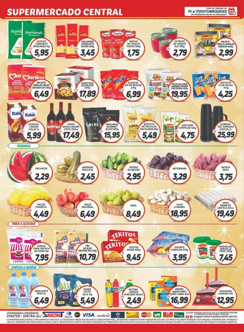 Ofertas Supermercado Central de Rolim de Moura Ofertas Supermercado Central de Rolim de Moura