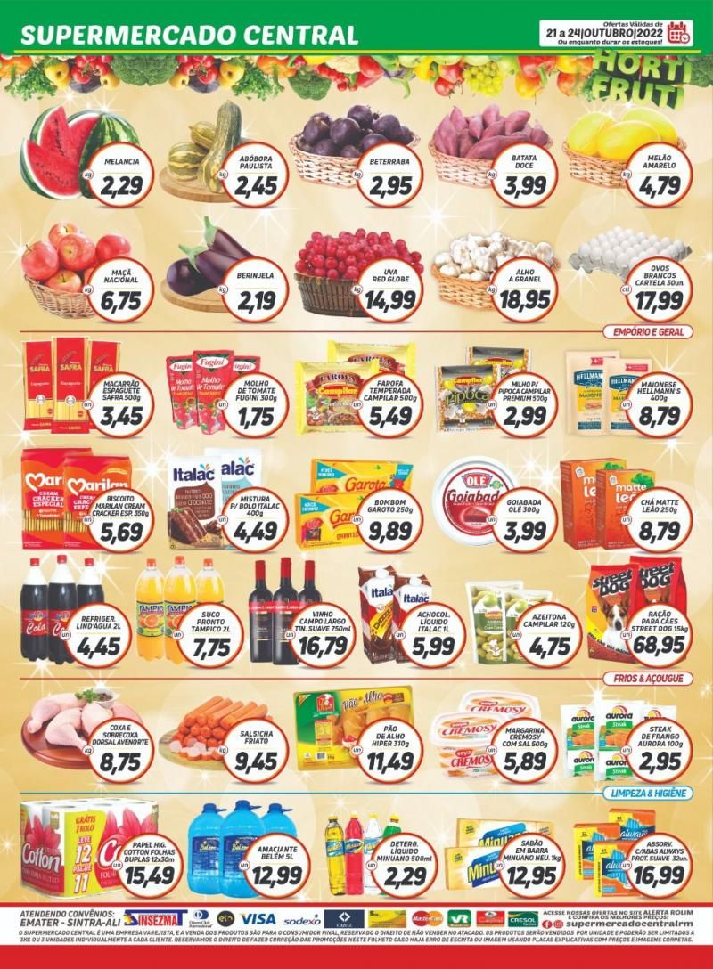 Promoção Supermercado Central de Rolim de Moura Promoção Supermercado Central de Rolim de Moura