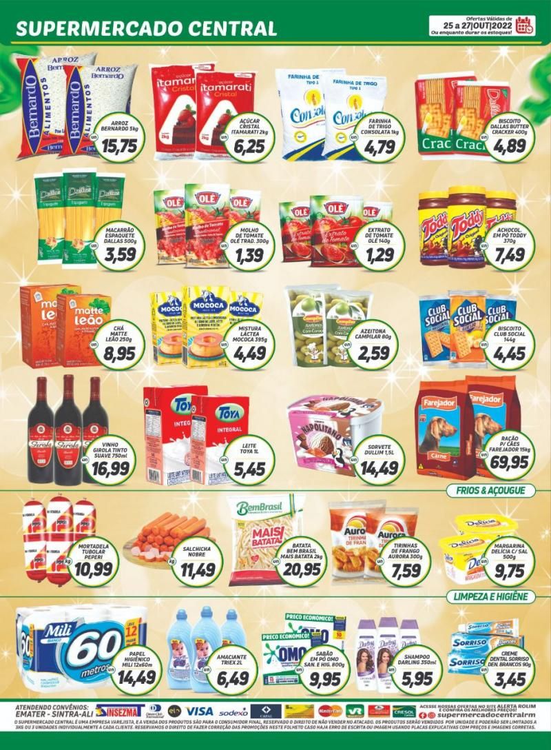 Promoção Supermercado Central de Rolim de Moura Promoção Supermercado Central de Rolim de Moura