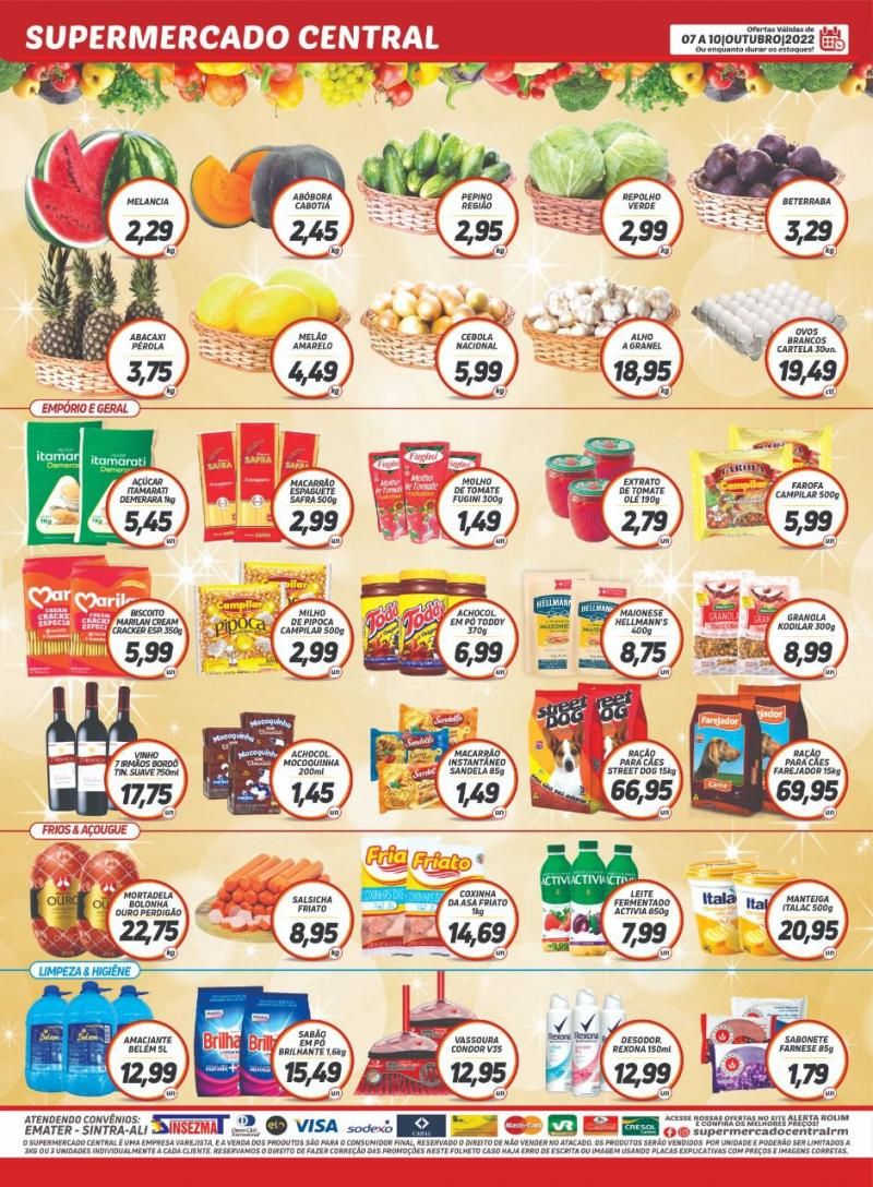 Promoção Supermercado Central, em Rolim de Moura Promoção Supermercado Central, em Rolim de Moura