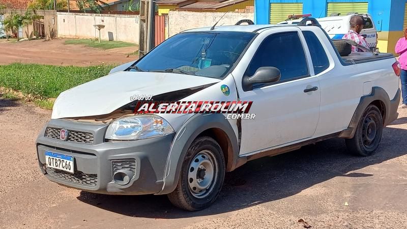 Colisão entre dois carros foi registrada nesta manhã em Rolim de Moura Colisão entre dois carros foi registrada nesta manhã em Rolim de Moura