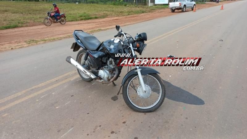 Colisão traseira deixou motociclista ferido nesta manhã em Rolim de Moura Colisão traseira deixou motociclista ferido nesta manhã em Rolim de Moura