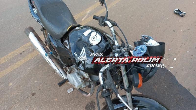 Colisão traseira deixou motociclista ferido nesta manhã em Rolim de Moura Colisão traseira deixou motociclista ferido nesta manhã em Rolim de Moura