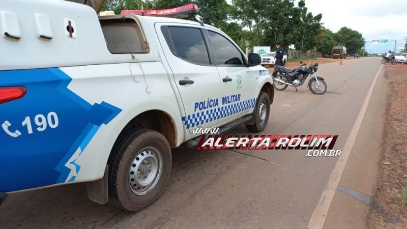 Colisão traseira deixou motociclista ferido nesta manhã em Rolim de Moura Colisão traseira deixou motociclista ferido nesta manhã em Rolim de Moura