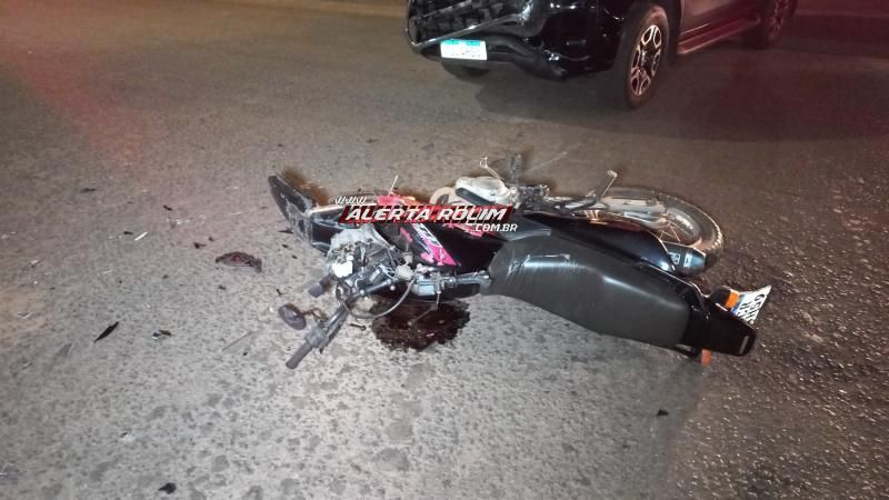 Grave acidente de trânsito foi registrado na noite de sexta-feira em Rolim de Moura Grave acidente de trânsito foi registrado na noite de sexta-feira em Rolim de Moura