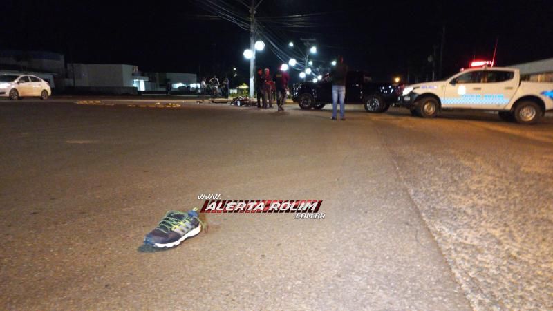 Grave acidente de trânsito foi registrado na noite de sexta-feira em Rolim de Moura Grave acidente de trânsito foi registrado na noite de sexta-feira em Rolim de Moura