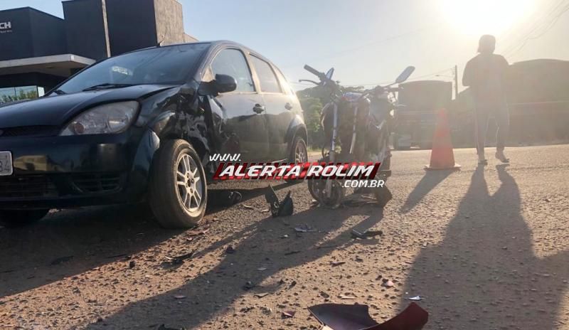 Motociclista foi socorrido inconsciente à UPA após colisão com carro nesta manhã em Rolim de Moura Motociclista foi socorrido inconsciente à UPA após colisão com carro nesta manhã em Rolim de Moura