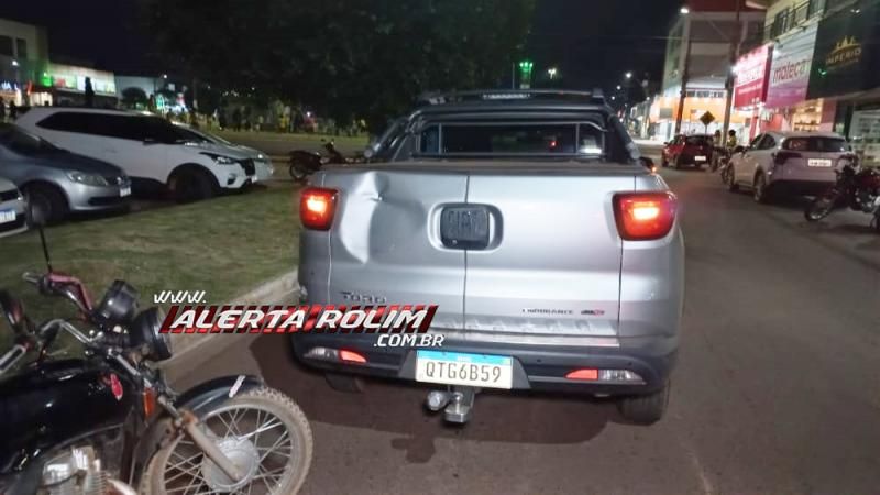 No quarto acidente do dia, adolescente conduzindo moto bateu na traseira de carro no Centro de Rolim de Moura No quarto acidente do dia, adolescente conduzindo moto bateu na traseira de carro no Centro de Rolim de Moura