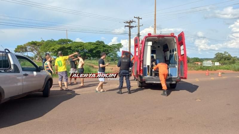PM registrou colisão entre carro e moto nesta tarde de sábado em Rolim de Moura PM registrou colisão entre carro e moto nesta tarde de sábado em Rolim de Moura