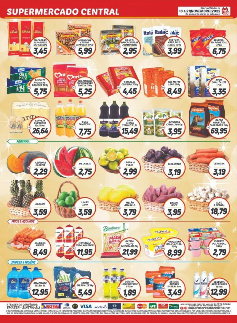 Promoção Supermercado Central de Rolim de Moura Promoção Supermercado Central de Rolim de Moura