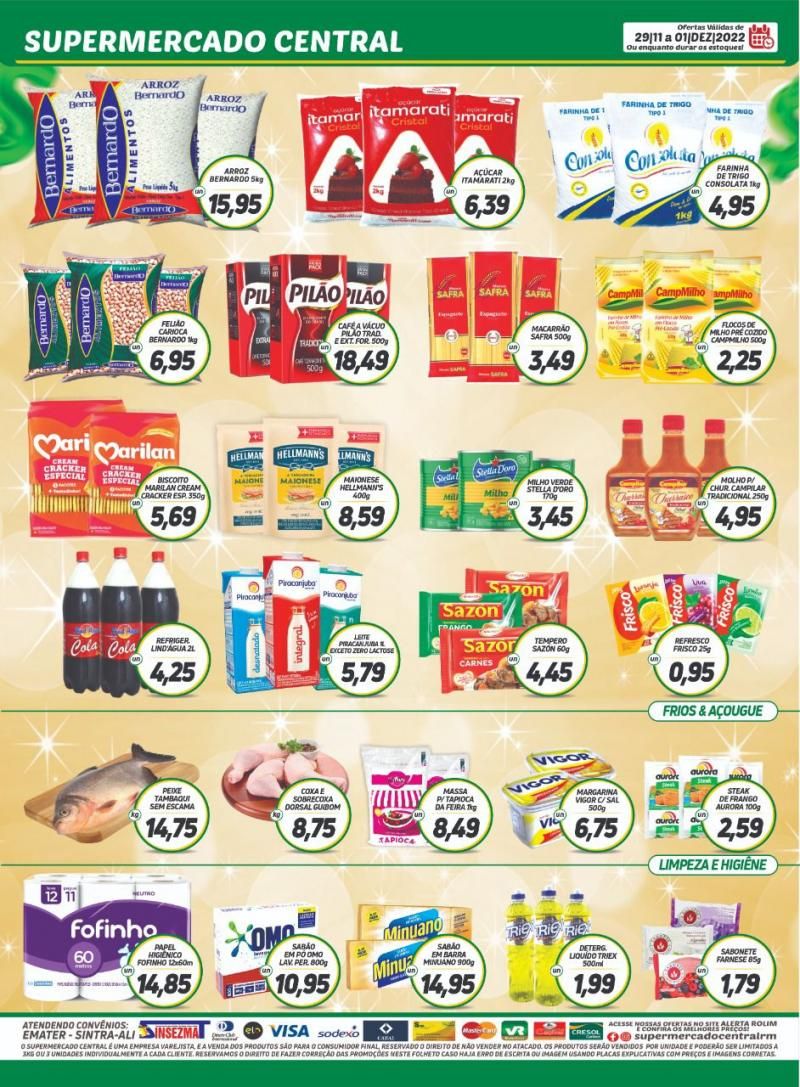 Promoção Supermercado Central, em Rolim de Moura Promoção Supermercado Central, em Rolim de Moura
