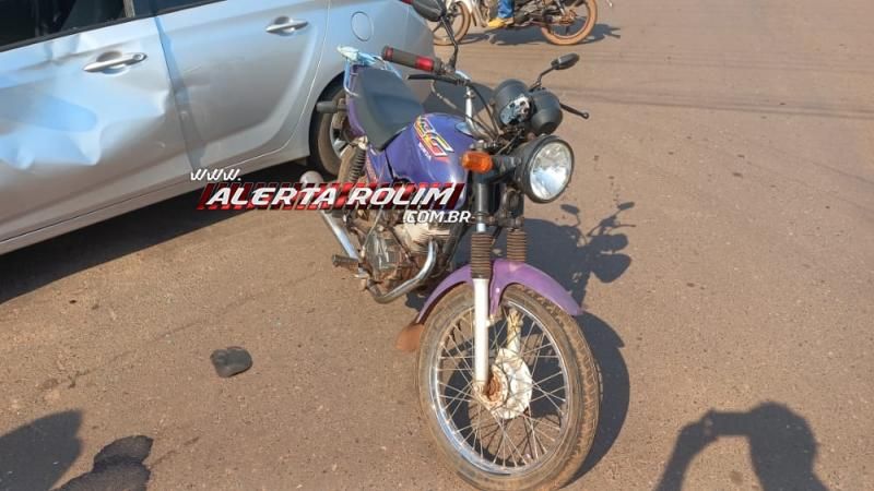 Segundo acidente de trânsito do dia também deixou uma pessoa ferida em Rolim de Moura Segundo acidente de trânsito do dia também deixou uma pessoa ferida em Rolim de Moura