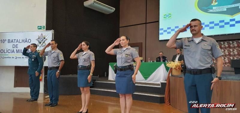 Solenidade alusiva aos 47 anos da PMRO foi realizada pelo 10º Batalhão de Polícia Militar em Rolim de Moura Solenidade alusiva aos 47 anos da PMRO foi realizada pelo 10º Batalhão de Polícia Militar em Rolim de Moura