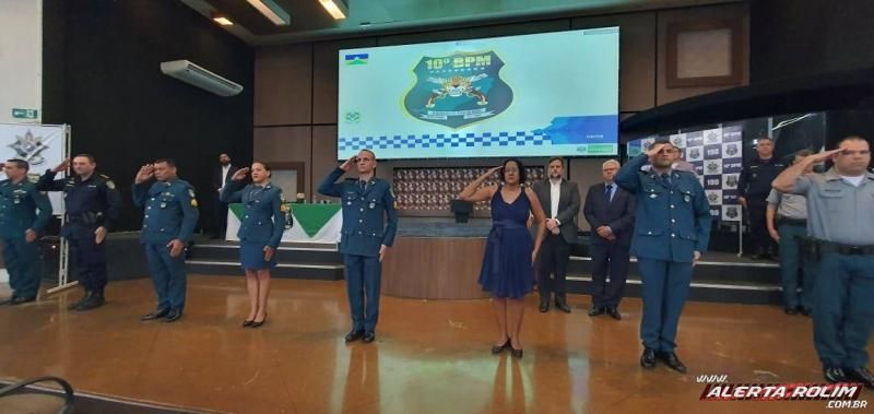 Solenidade alusiva aos 47 anos da PMRO foi realizada pelo 10º Batalhão de Polícia Militar em Rolim de Moura Solenidade alusiva aos 47 anos da PMRO foi realizada pelo 10º Batalhão de Polícia Militar em Rolim de Moura