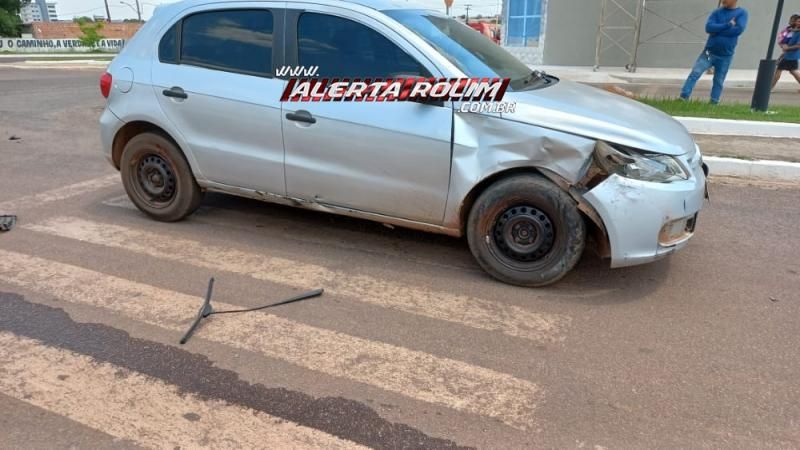 Terceiro acidente de trânsito desta terça-feira deixou condutora de moto ferida em Rolim de Moura Terceiro acidente de trânsito desta terça-feira deixou condutora de moto ferida em Rolim de Moura