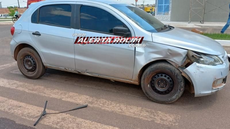 Terceiro acidente de trânsito desta terça-feira deixou condutora de moto ferida em Rolim de Moura Terceiro acidente de trânsito desta terça-feira deixou condutora de moto ferida em Rolim de Moura