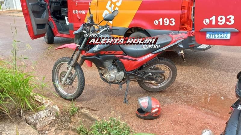 Colisão entre duas motos foi registrada no Jequitibá nesta tarde em Rolim de Moura Colisão entre duas motos foi registrada no Jequitibá nesta tarde em Rolim de Moura